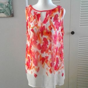 Liz Claiborne pastel colors Tank Top
